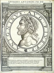 Antonin le Pieux, illustration de Imperatorum romanorum omnium orientalium et occidentalium verissimae imagines ex antiquis numismatis